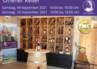 OFFENEN WEINKELLER