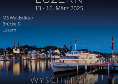 Wyschiff in Luzern vom 12. bis 15. März 2026