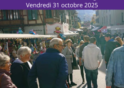 Marché à Frutigen 31 octobre 2025