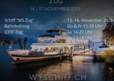 Wyschiff in Zug vom 13. bis 16. November 2025
